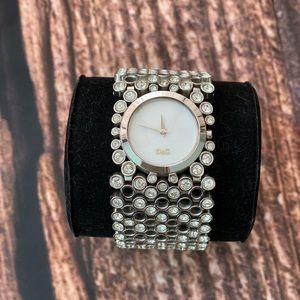 Dolce & Gabbana Ladies Silver Bracelet Watch